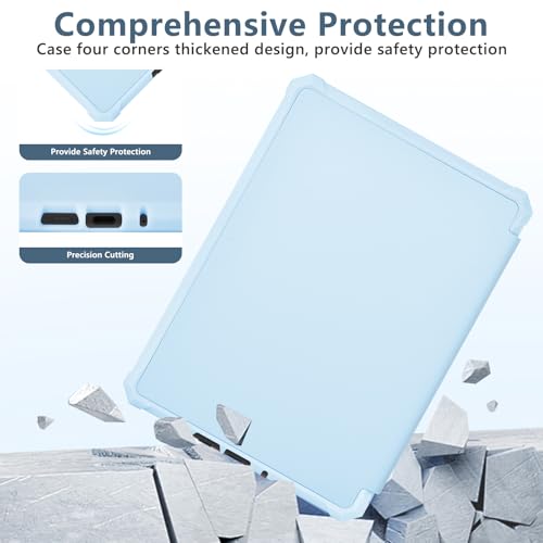 FUWANG Case for All-New 7" Kindle Paperwhite 12th Generation 2024 & Kindle Colorsoft Signature Edition - PU Leather Slim Lightweight Cover with Auto Wake/Sleep Case for Kindle Paperwhite 12th, Blue - Image 5