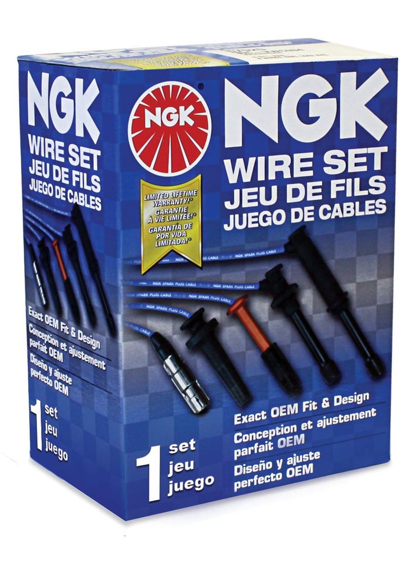 NGK NGK (8026) RC-HE71 Spark Plug Wire Set  - Image 2