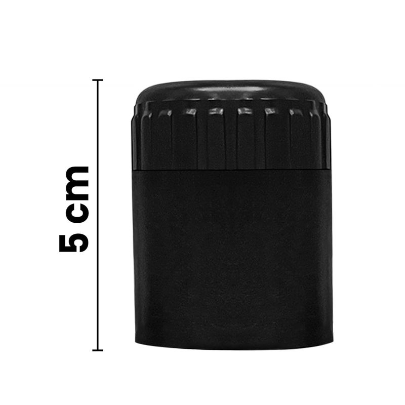 Impex IMPEX PVC Door Silencer Wall Protector for Door Handle  Door StopperDoor GuardDoor BufferWall Protector with PVC Support for Home Metal DoorWooden Door Set of 12 Pcs  Black - Image 3