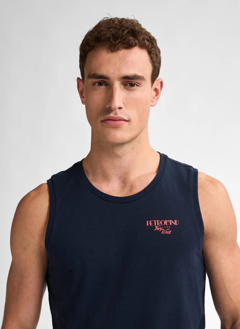 Petrol Industries Men Singlet R-Neck