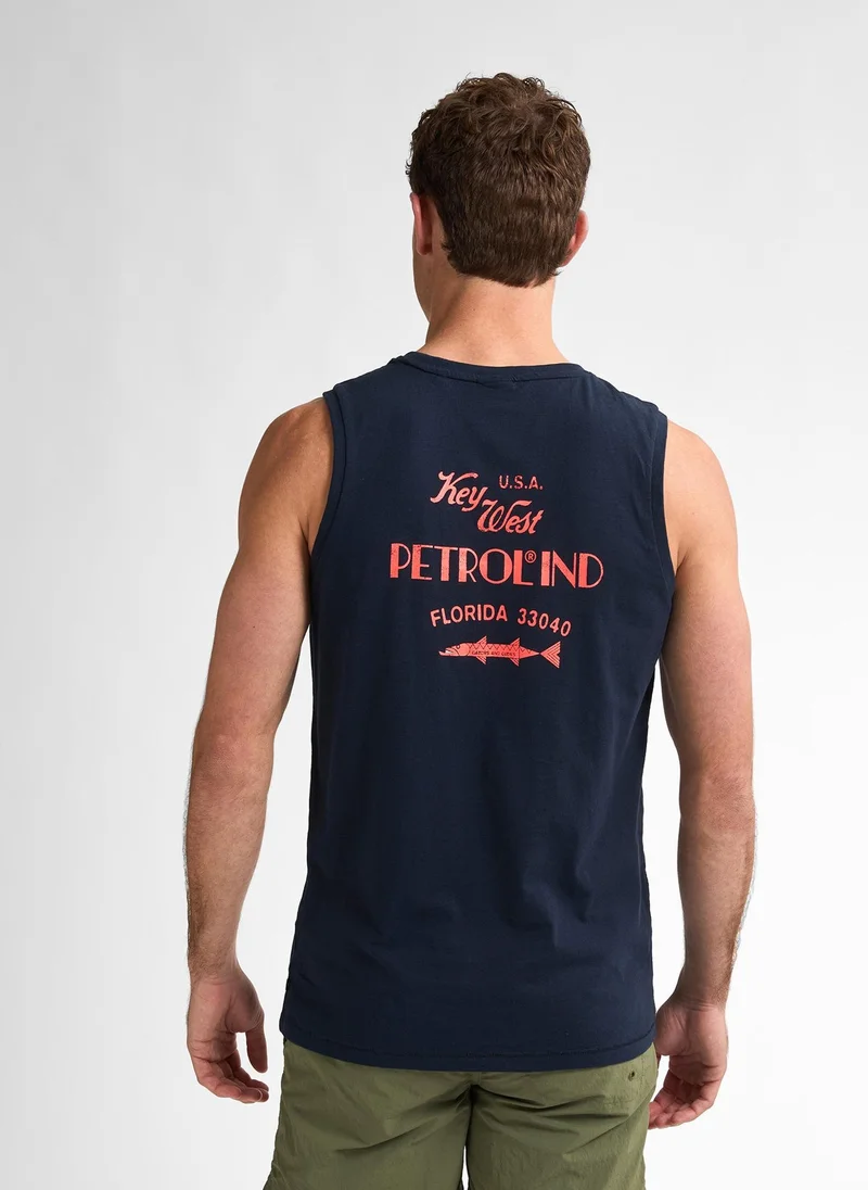 Petrol Industries Men Singlet R-Neck