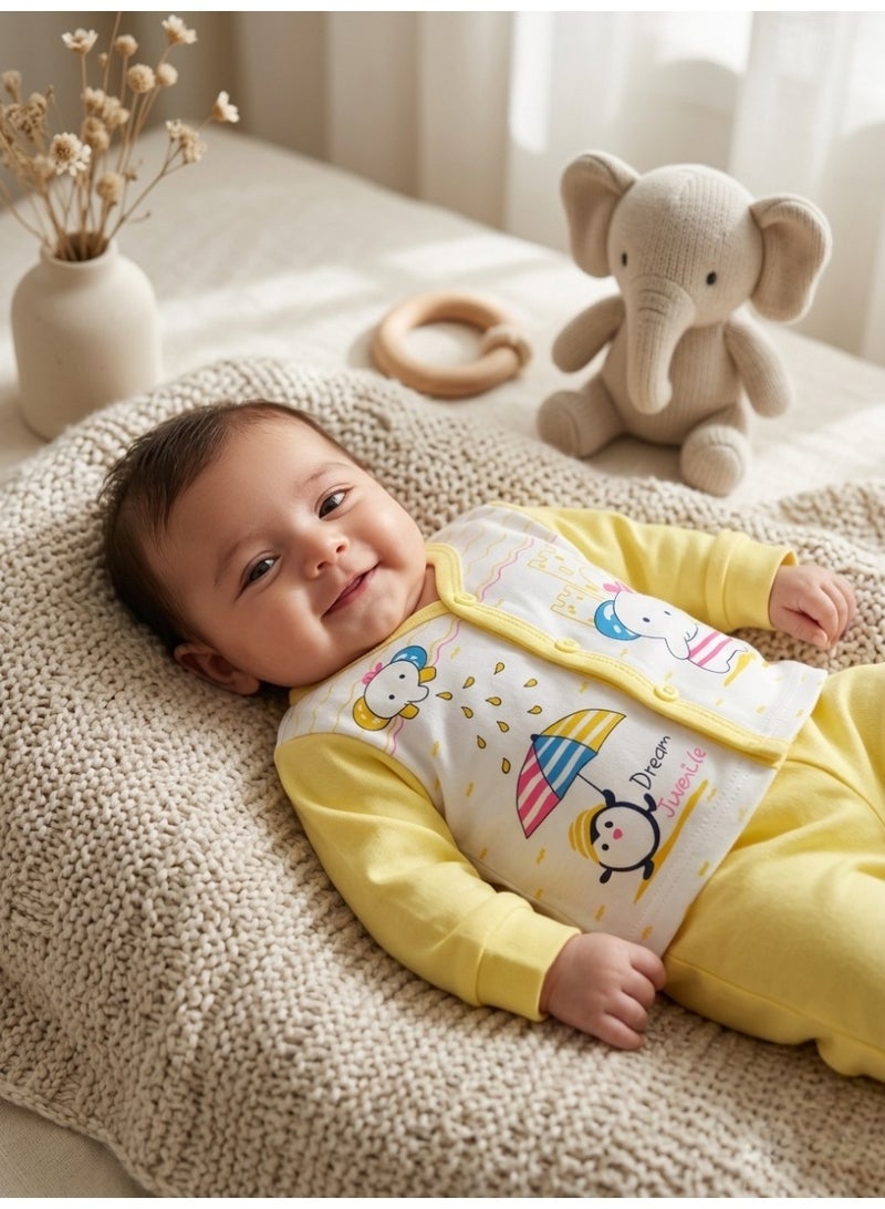 Lucky Kids Trading - Adorable Graphic Print Top and Pant Set - Image 1