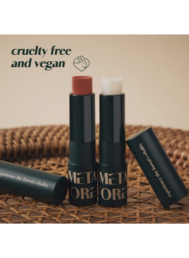 Metaforet Vegan Tinted Lip Balm 0.12Oz 3.5G Experience Softer More Radiant Lips With Lip Tint Butter Balm Moisturizing Tinted And Perfect For Lip Care And Lip Glow (02 Rose Red)