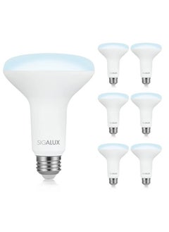 Led Flood Lights Indoor, Br30 Led Bulb 65W Equivalent, Dimmable Recessed Light Bulbs 650Lm 5000K Daylight Can Light Bulbs, E26 Base Bulged Light Bulbs Ul Listed, 6 Pack