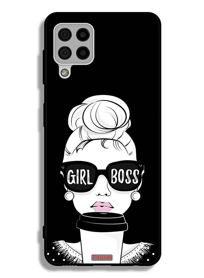 Tolwak غطاء حماية لجهاز سامسونج جالاكسي A22 4G للبنات البوس - Image 1