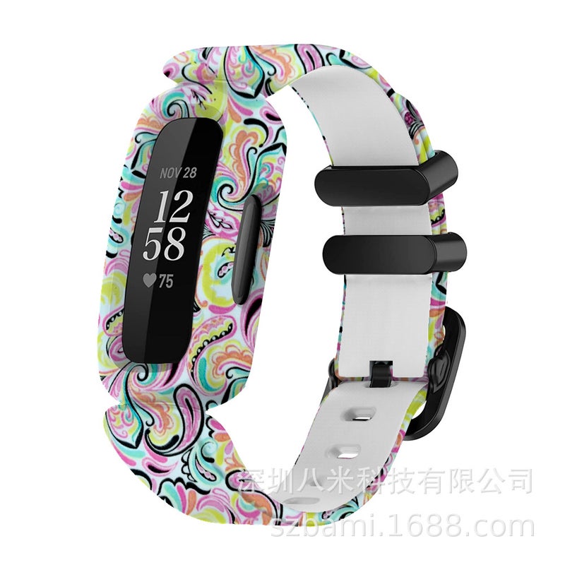 Suitable For Fitbit Ace3 Children'S Bracelet Integrated Strap Fitbit Inspire2 All-Inclusive Silicone Strap - Image 1