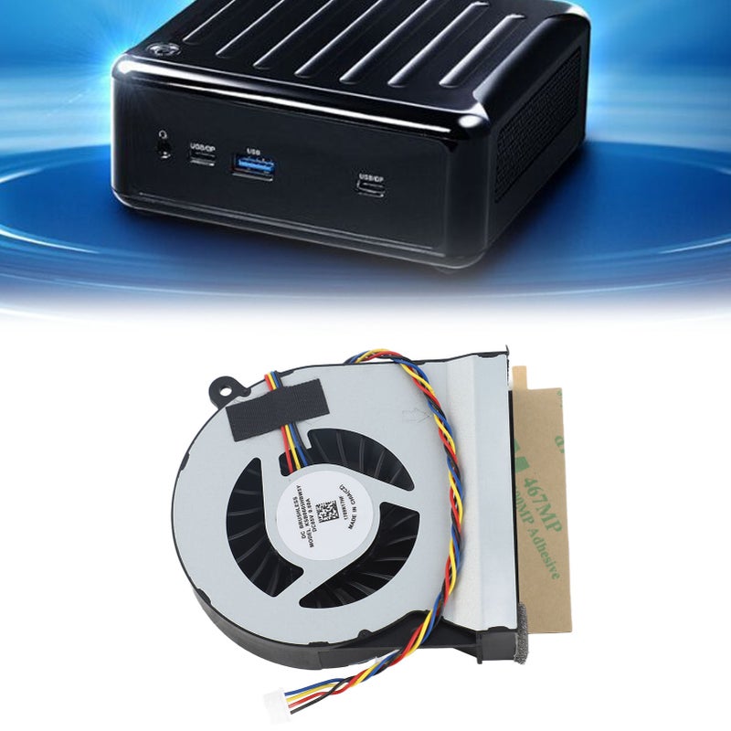 NUC6i7KYK CPU Cooling Fan 4Pin Connector Small Light Weight Aluminium Alloy ABS KSB0605HB CPU Fan for NUC 1323 00U9000 - Image 5