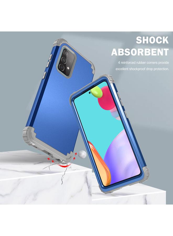 اس-توب جراب لهاتف Samsung Galaxy A52 4G / 5G PC + جراب حماية من الصدمات من السيليكون مكون من ثلاث قطع - Image 4