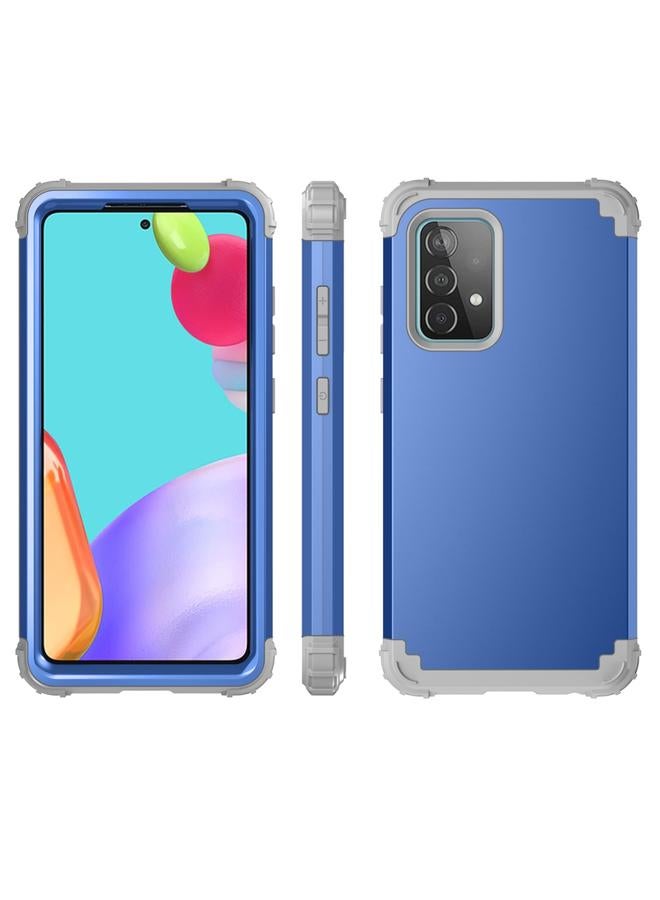 اس-توب جراب لهاتف Samsung Galaxy A52 4G / 5G PC + جراب حماية من الصدمات من السيليكون مكون من ثلاث قطع - Image 2