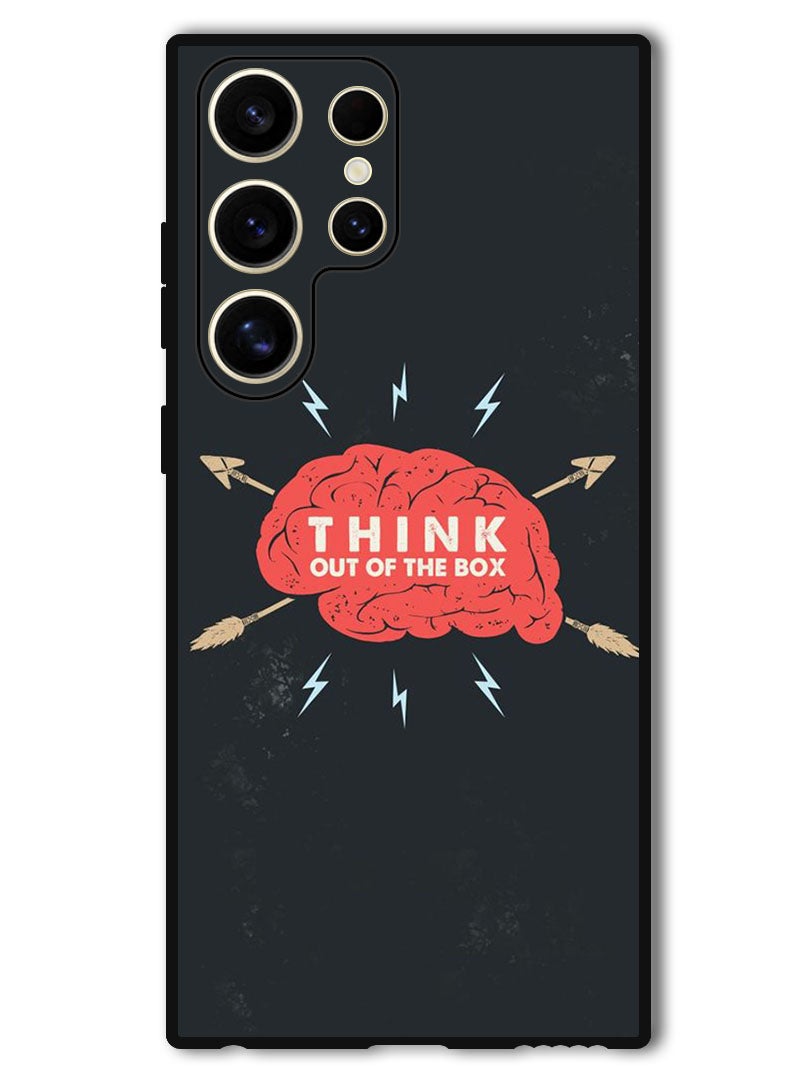 Theodor Protective Case Anti Scratch Shock Proof Bumper Cover For Samsung Galaxy S24 Ultra Think out of the box (2) - Image 1