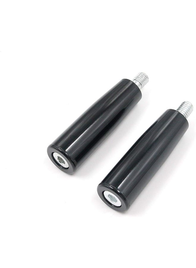 T Tulead Revolving Handle Lathe Crank Handle Machine M10 Thread Handle Grip Rotating Handles 2 Pieces  - Image 1