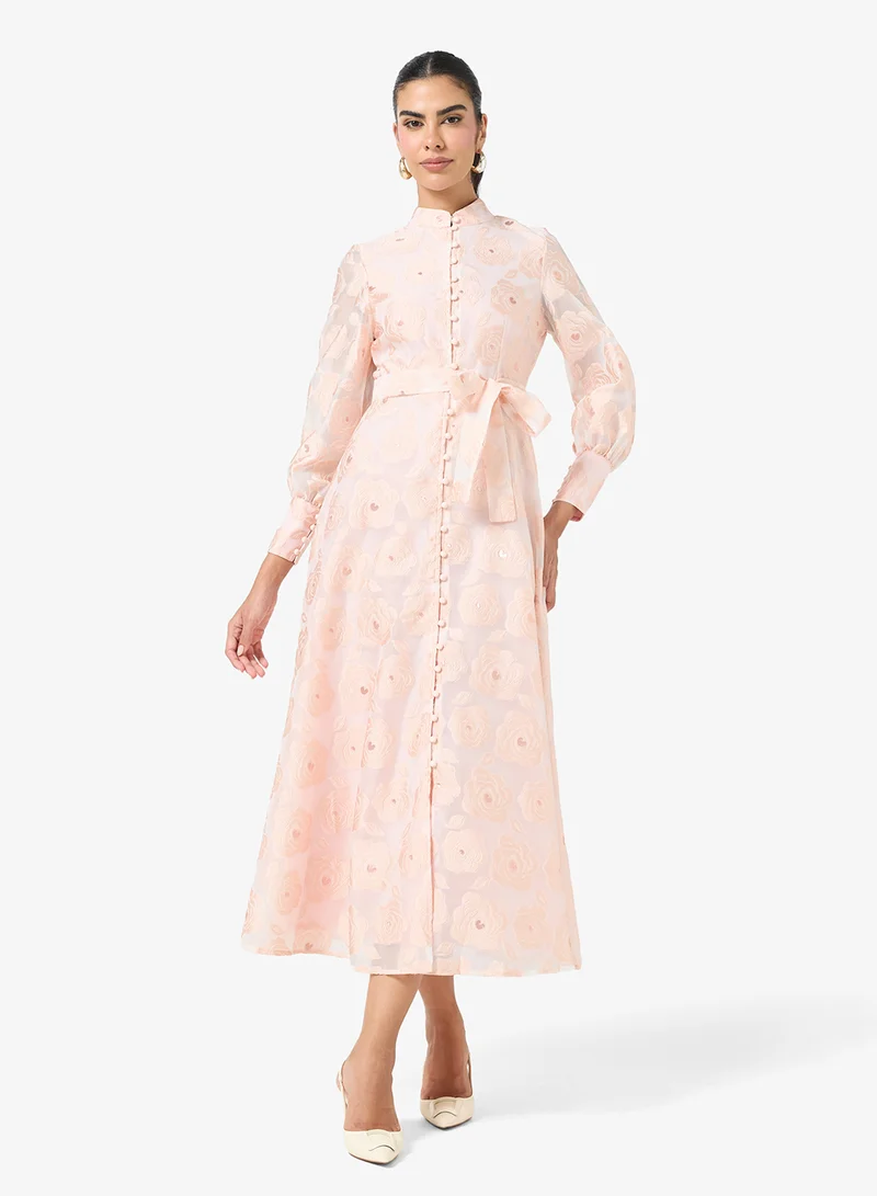 Lace A-line Dress