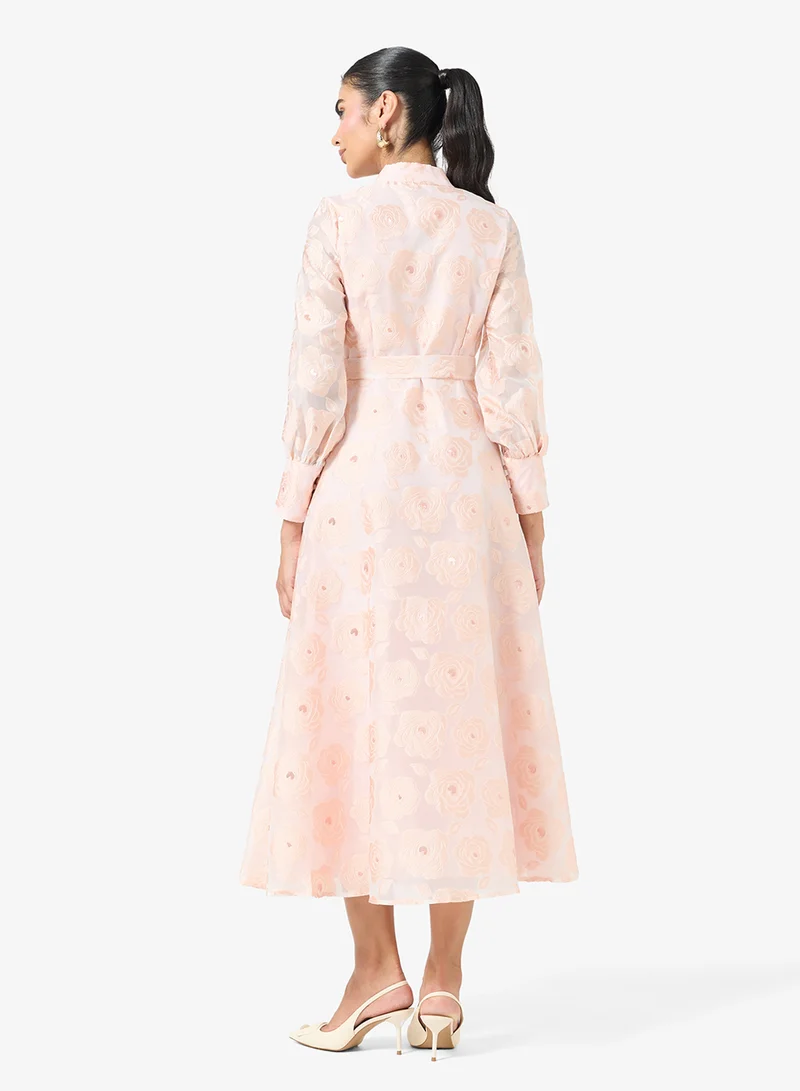 Ella  Lace A-line Dress for Women | Best Price UAE