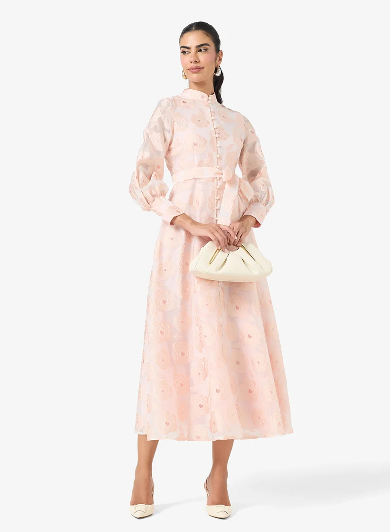 Ella  Lace A-line Dress for Women | Best Price UAE
