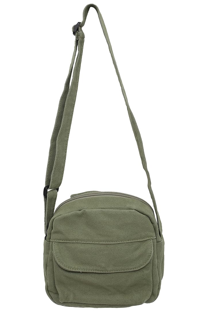 Collsants Small Crossbody Bag Cute Purse Mini Canvas Crossbody Purse Phone bag - Image 1