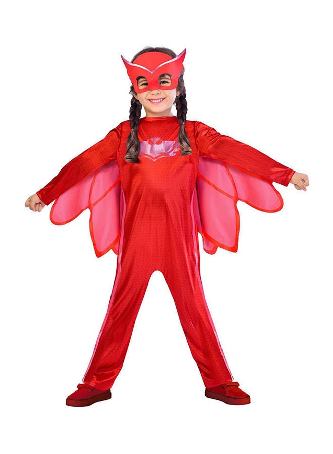 NIBEMINENT Pj Masks Owlette Party Costume Set 3-4 Years