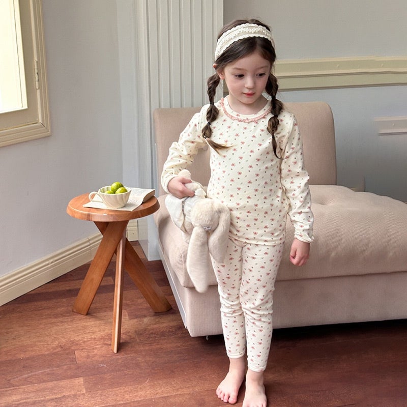Children'S Cotton Underwear Suit Girls' All Cotton Thick Children'S Autumn Clothes And Trousers Baby Children'S Girls Warm Boys' - Image 4