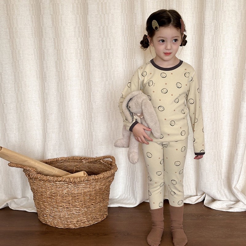 Children'S Cotton Underwear Suit Girls' All Cotton Thick Children'S Autumn Clothes And Trousers Baby Children'S Girls Warm Boys' - Image 5