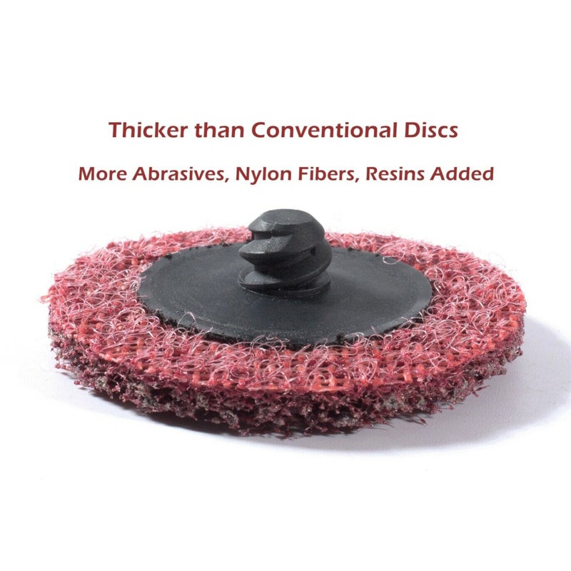 Sanding Discs: 46PCS 2 Inches Resin Bond Aluminum Oxide Grain - Color Coded 3 Grades Abrasive Tools for Detail Contour Work, Woodworking, Metal Polishing & DIY Projects - Image 3