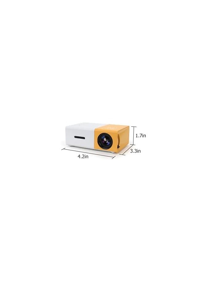 V88R® 400 Lumens Full HD 1080P LED Projector, Short Throw, Remote Control, 20-60 Inch Size for Home Theater, Classroom, Small Office Use, 1920 x 1080, USB - Image 2