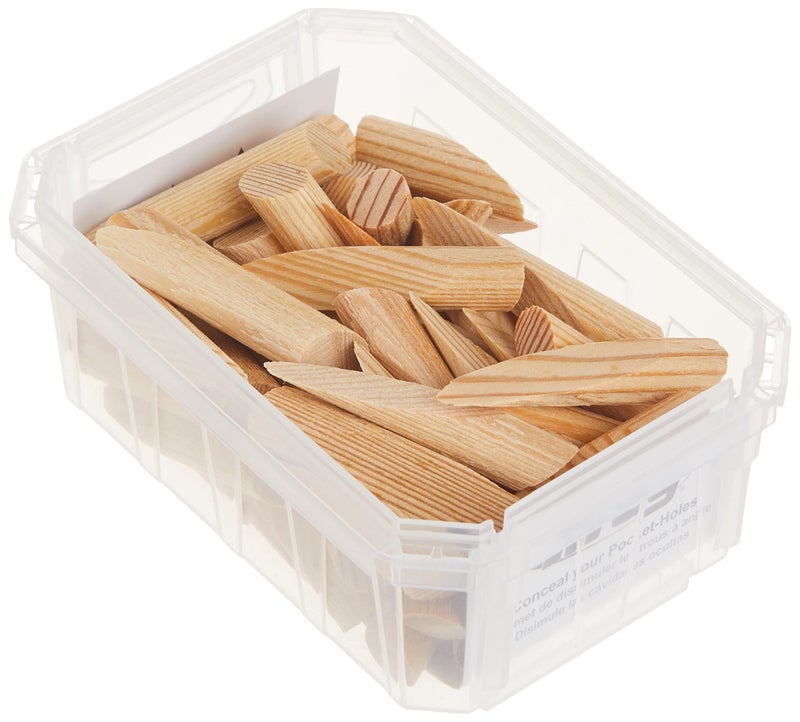 Kreg P-PIN Solid-Wood Pocket-Hole Plugs - Pine - 50 Count (1 Pack) - Image 2