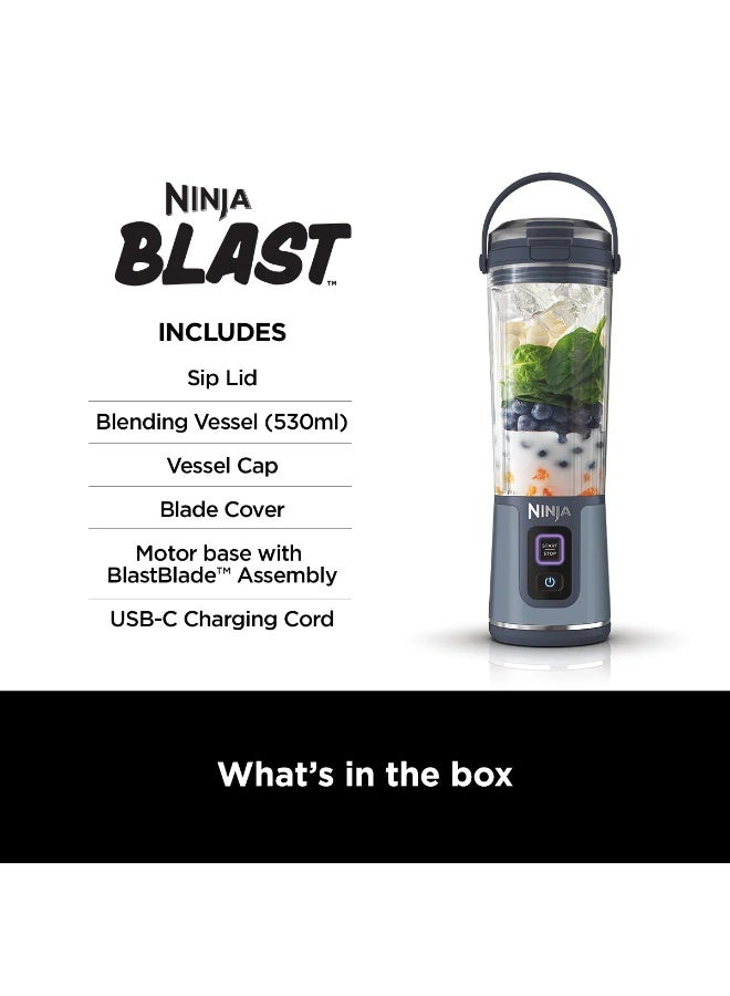 Ninja Blast BLAST  CORDLESS BLENDER,RECHARBLE,LEAKPROOF 7.4 VOLTS0.01W BC151MEBK/BC151SMBK - Image 1
