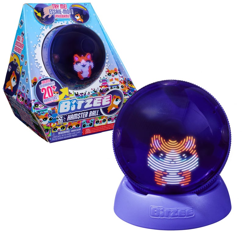 Bitzee, Hamster Ball Interactive Toy with Over 20 Hamsters Inside, Rolls and Reacts to Touch, Digital Pet Kids Toys for Girls and Boys Ages 5 and up. - Image 1
