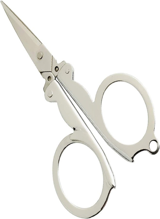 Aternal Mini Scissors,Foldable Scissors Stainless - Image 1