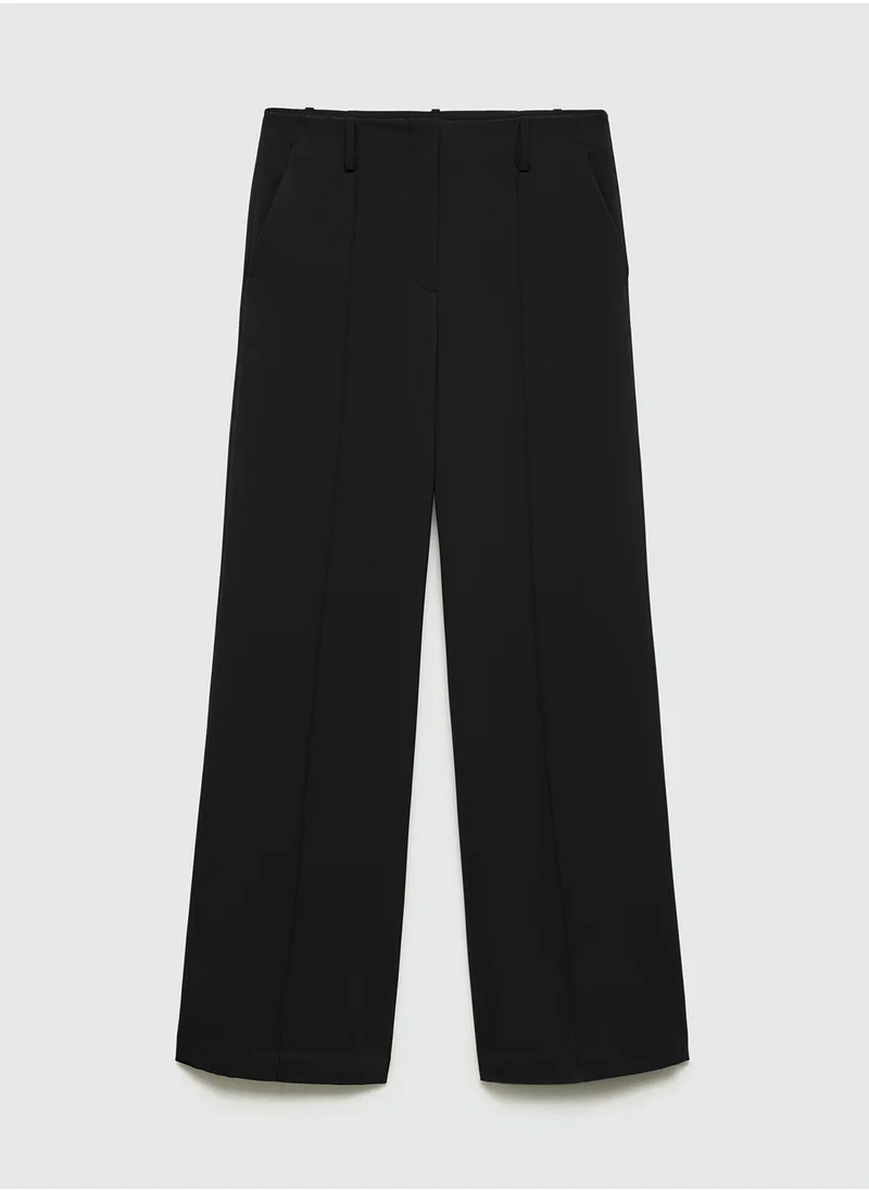 مانجو Mango Pantalon Pleated Trousers