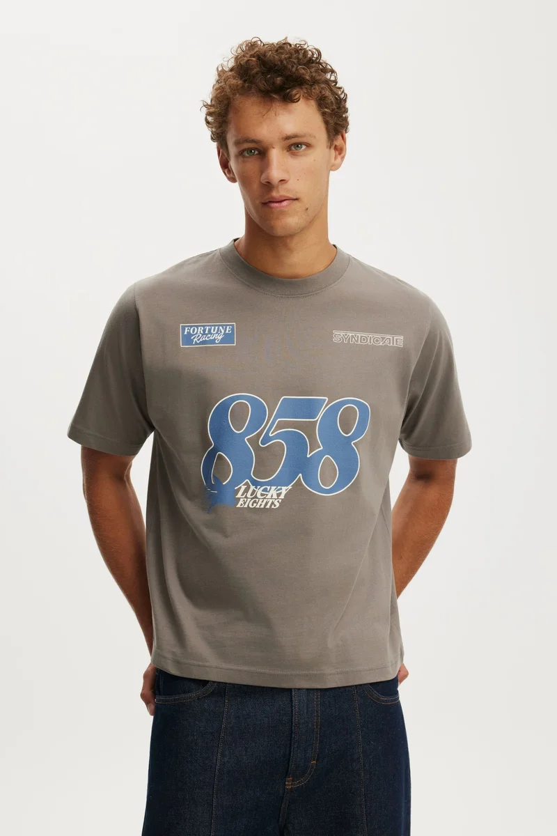 Cotton On CROPPED FIT GRAPHIC T-SHIRT