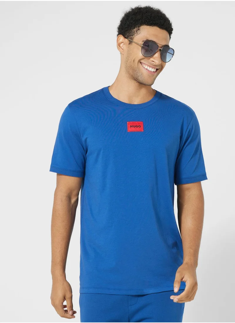 HUGO Logo Crew Neck T-Shirt