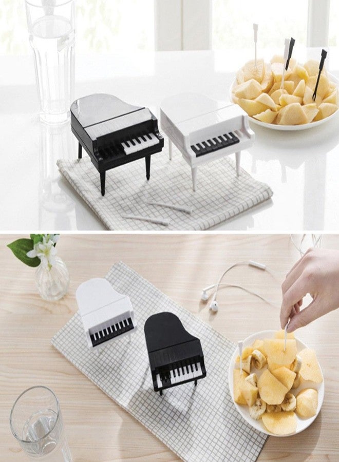 zingware 10 Pc Piano Fruit Forks: Fun & Functional for Snacks (Set) - Image 3