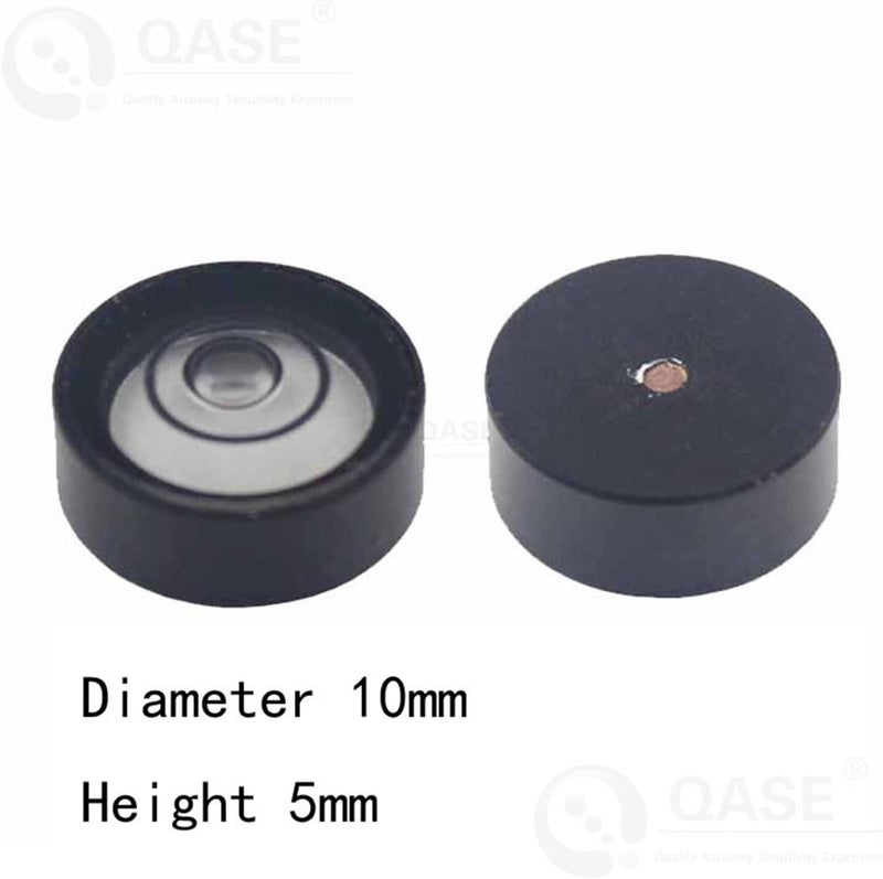 1pcs Mini Circular Bubble Level Dia 10 * 5mm 6mm 7mm Bullseye Leveling Calibration Components for Electronic Scale Small Equipment(WHITE) - Image 2