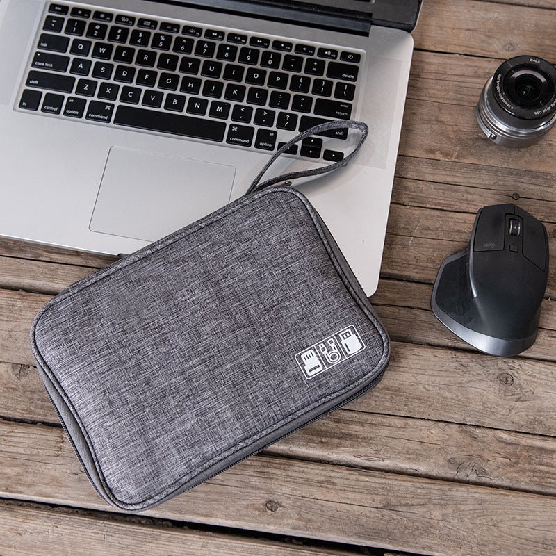 Data Cable Storage Bag, Travel Charger Digital Bag, Earphone Storage Box, Usb Flash Drive, Usb Shield, Multi-Functional Organizer Bag - Image 3