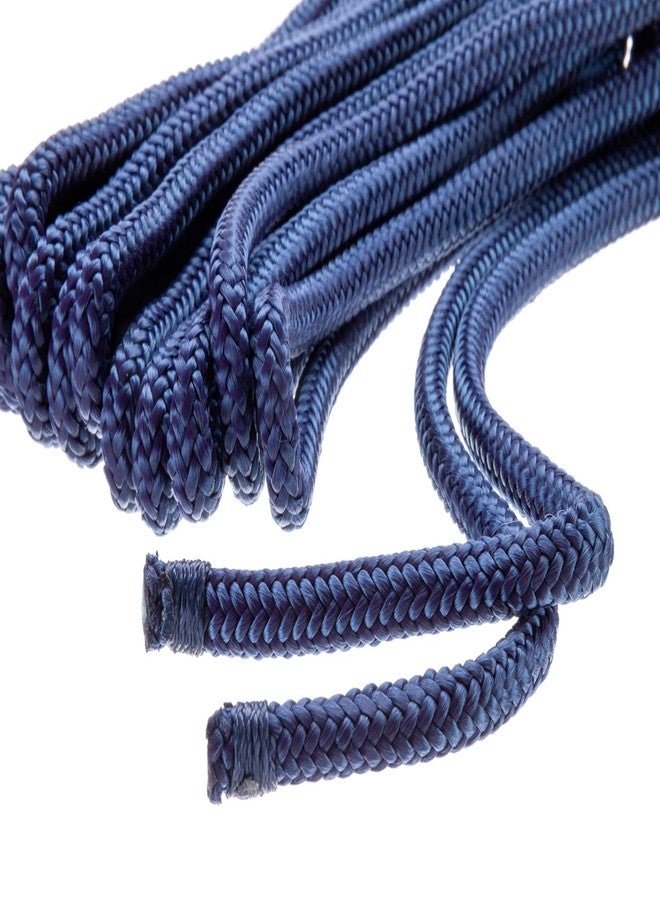 Seachoice Double-Braid Nylon Fender Line, 1/4 In. X 6 Ft., Navy Blue - Image 2