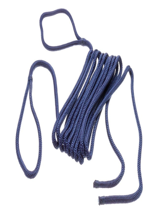 Seachoice Double-Braid Nylon Fender Line, 1/4 In. X 6 Ft., Navy Blue - Image 1