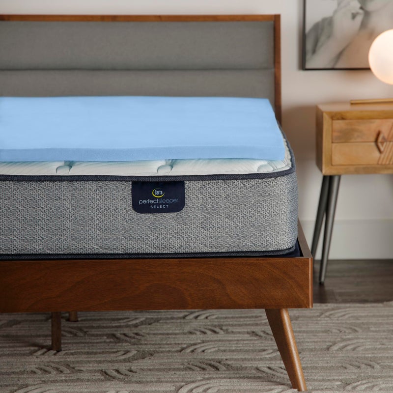 Serta Comfort Cool Memory Foam Mattress Topper 15 Inch Twin XL