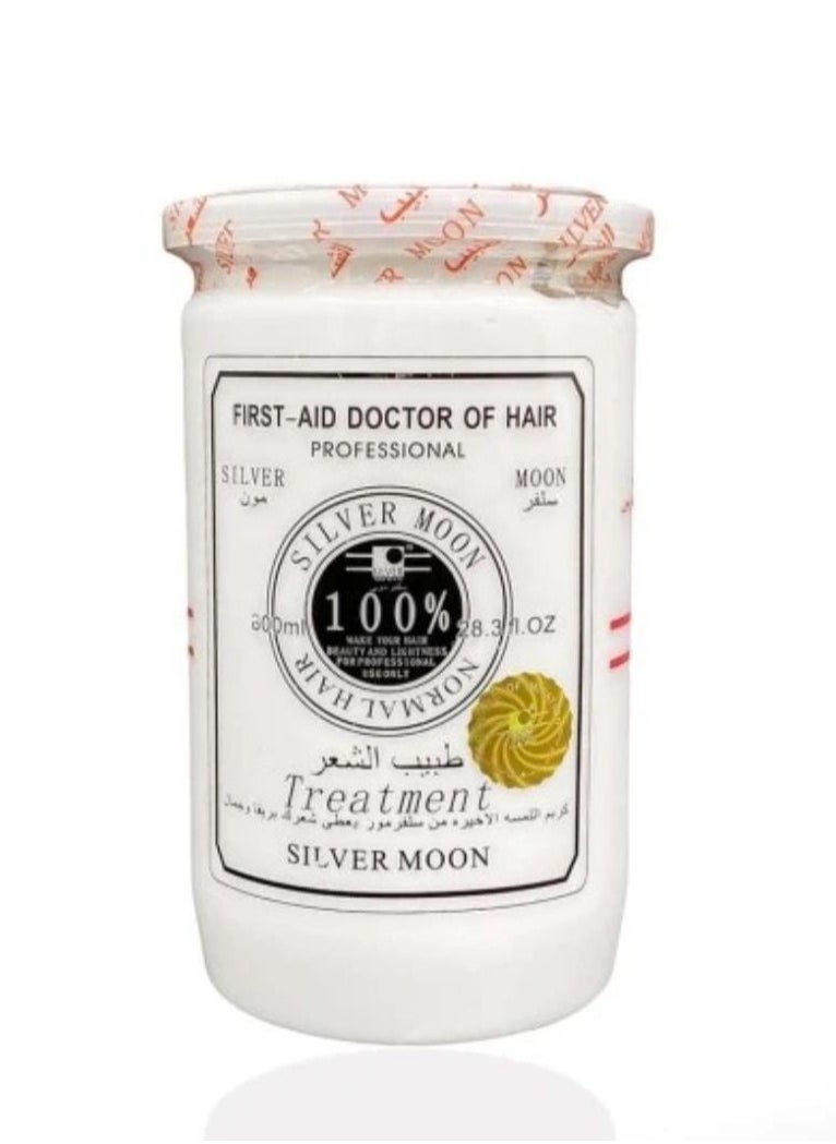 Silver Moon - Silver Moon First Aid Doctor Of Hair Treatment - 800 ml - Image 1