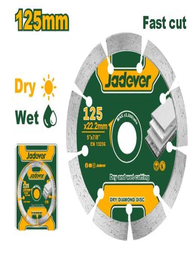 Jadever Dry Diamond Disc  5Inch 22Mm Jddc1K03