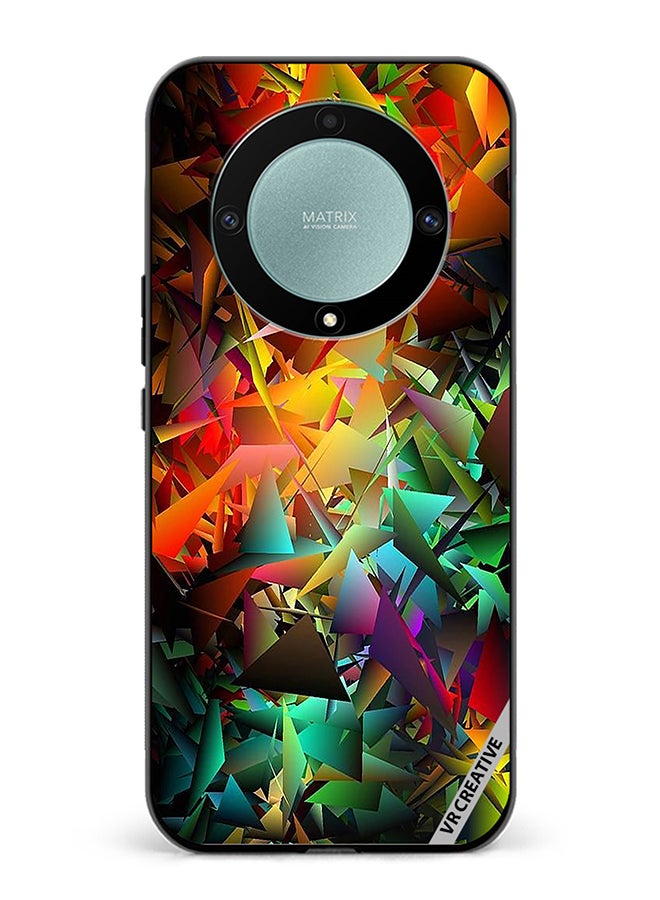 VR CREATIVE Protective Case Cover For Honor X9b Abstract Design Multicolour - Image 1