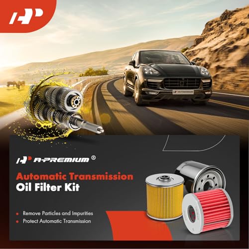 A-Premium Automatic Transmission Fluid Filter with O-Ring, Compatible with Nissan Sentra 2013-2018, Versa 2012-2018, Automatic CVT Transmission Only - Image 2