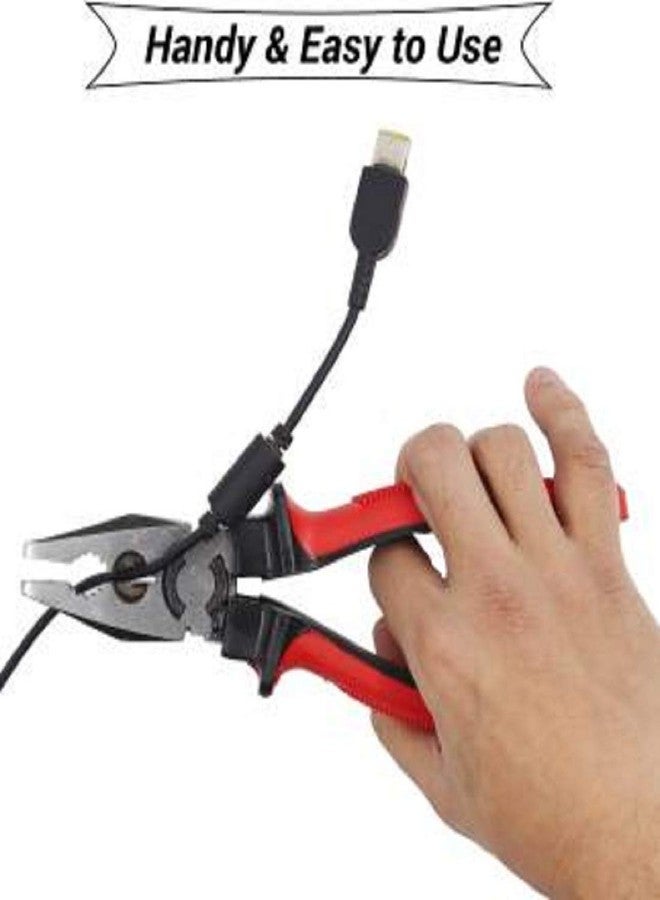 Red Champion Premium Insulated Combination Plier (Pack of 2) - Shock-Proof, Anti-Slip Grip for Electrical Work, Cutting, Bending & Gripping - Home & Professional Use - Image 5