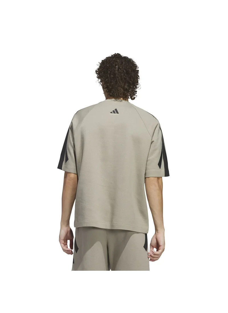 Adidas adidas ADI BB SS SWEAT Beige Originals Unisex SWEATSHIRTS