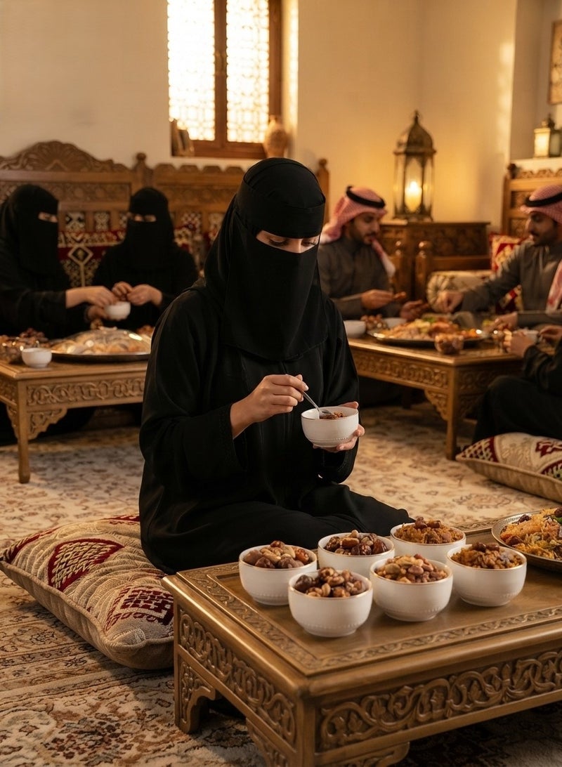 طقم أوعية بورسلان 12 قطعة مقاس 5.5 بوصة باللون الأبيض مع حافة ذهبية لتقديم الشوربة والأرز والحلويات والوجبات الخفيفة - Image 4