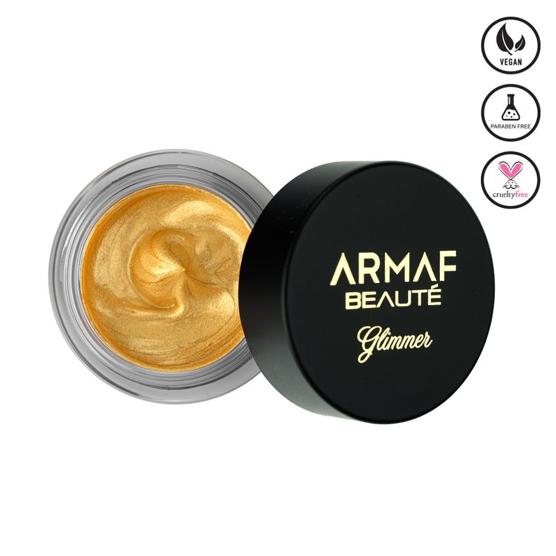 Armaf Beaute Glimmer Jelly Highlighter Petra, Multi Use Jelly Highlighter For Face & Eyes, Weightless Makeup, Long Lasting, Smooth Blendable Formula, Easy Application, Luminous Glow & Radiant Finish - Image 1