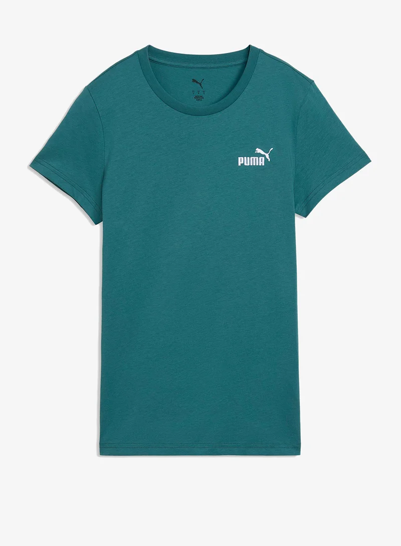 بوما تيشيرت بشعار أساسي صغير رقم