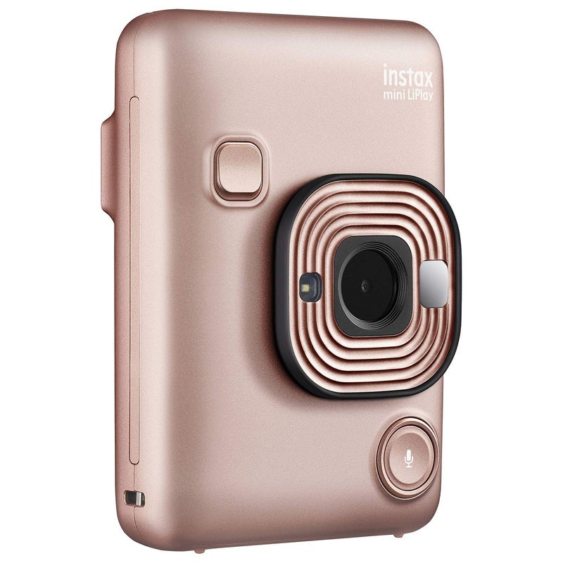 Instax Fujifilm Instax Mini Liplay Hybrid Instant Camera (Rose Gold) - Image 2