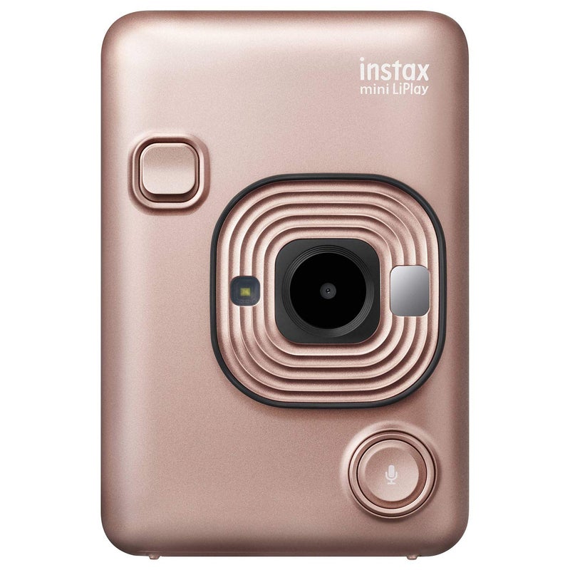 Instax Fujifilm Instax Mini Liplay Hybrid Instant Camera (Rose Gold) - Image 1