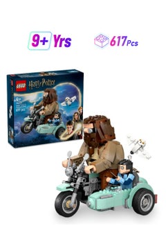 LEGO LEGO Harry Potter Hagrid & Harry’s Motorcycle Ride 76443 Building Set (617 Pieces)  - Image 1