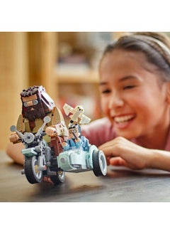 LEGO LEGO Harry Potter Hagrid & Harry’s Motorcycle Ride 76443 Building Set (617 Pieces)  - Image 3